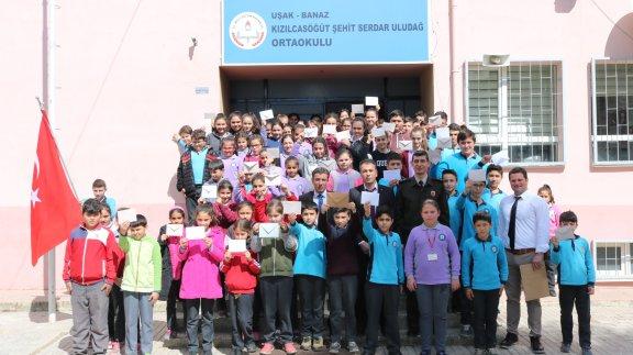 Kızılcasöğüt Şehit Serdar Uludağ Ortaokulu Öğrencilerinden Afrin´de Bulunan Mehmetçiklerimize Mektup